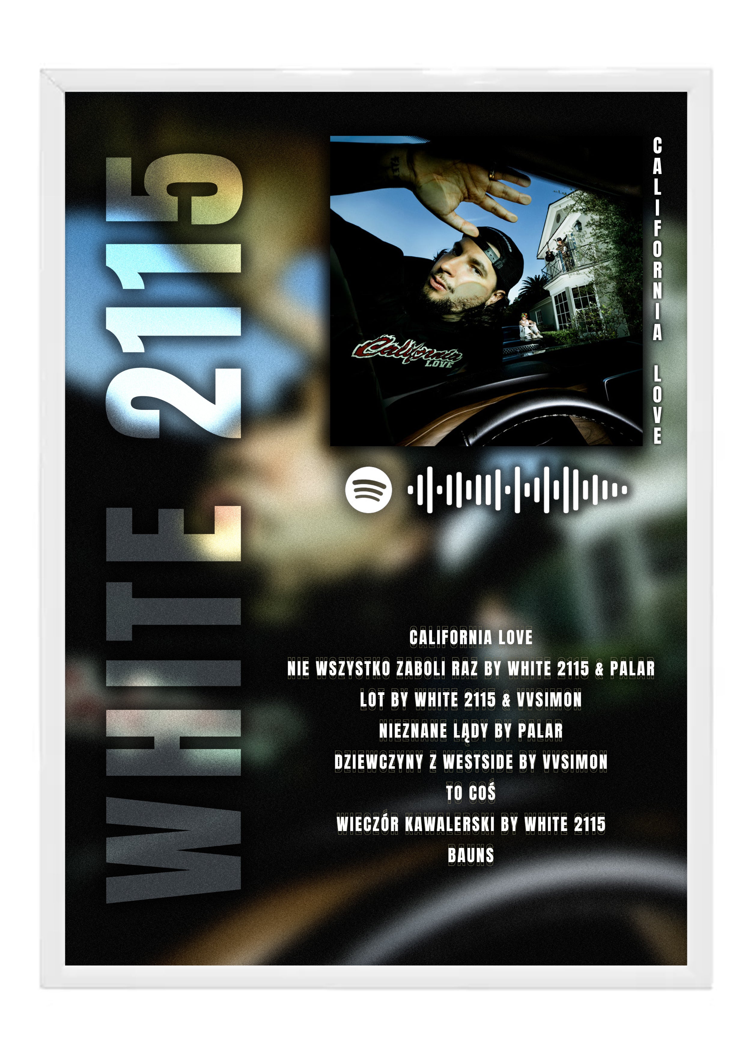 White 2115 California Love EP