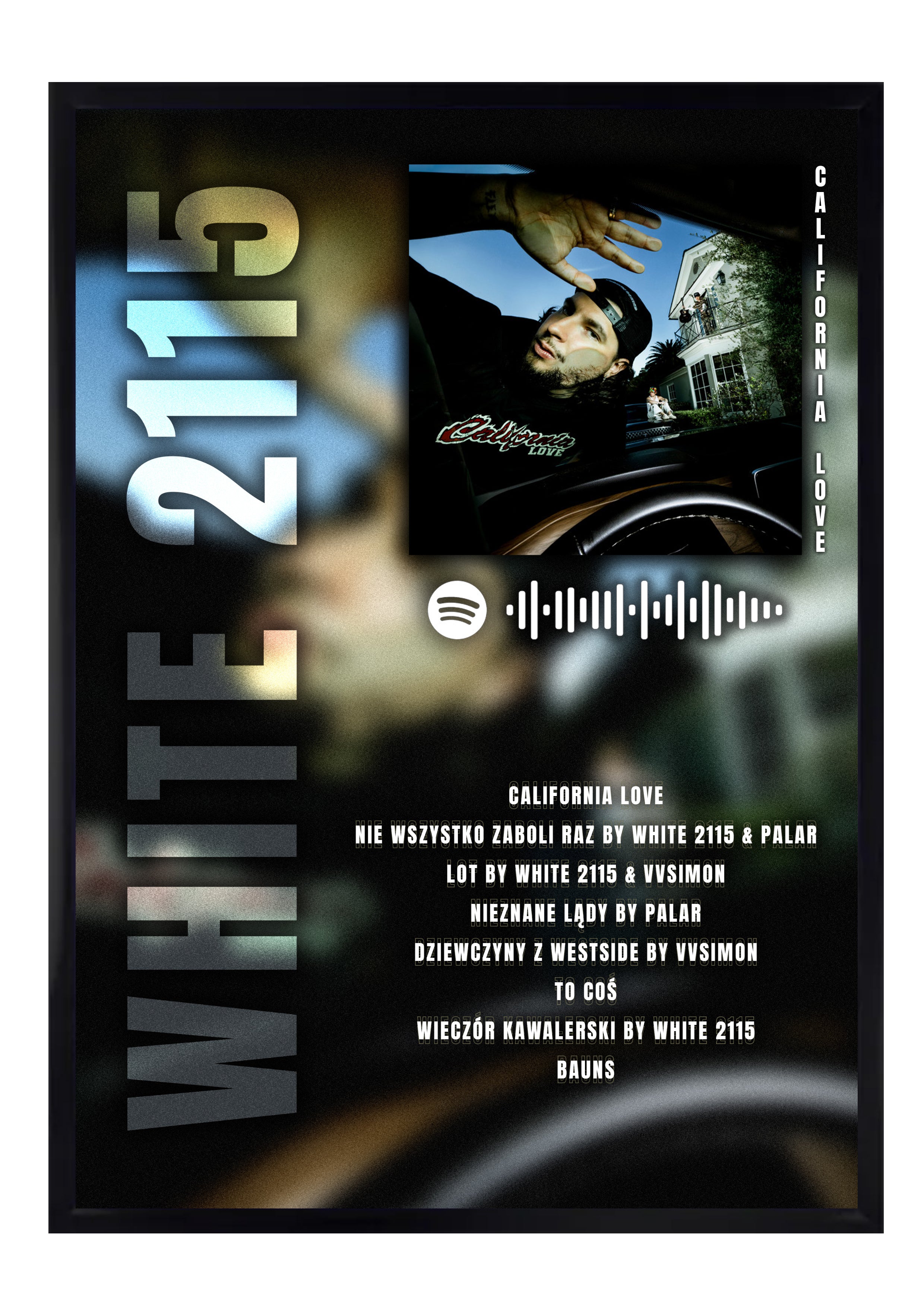White 2115 California Love EP
